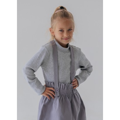 Детский гольф в рубчике | Размеры 86–158 | Украинский производитель Серый